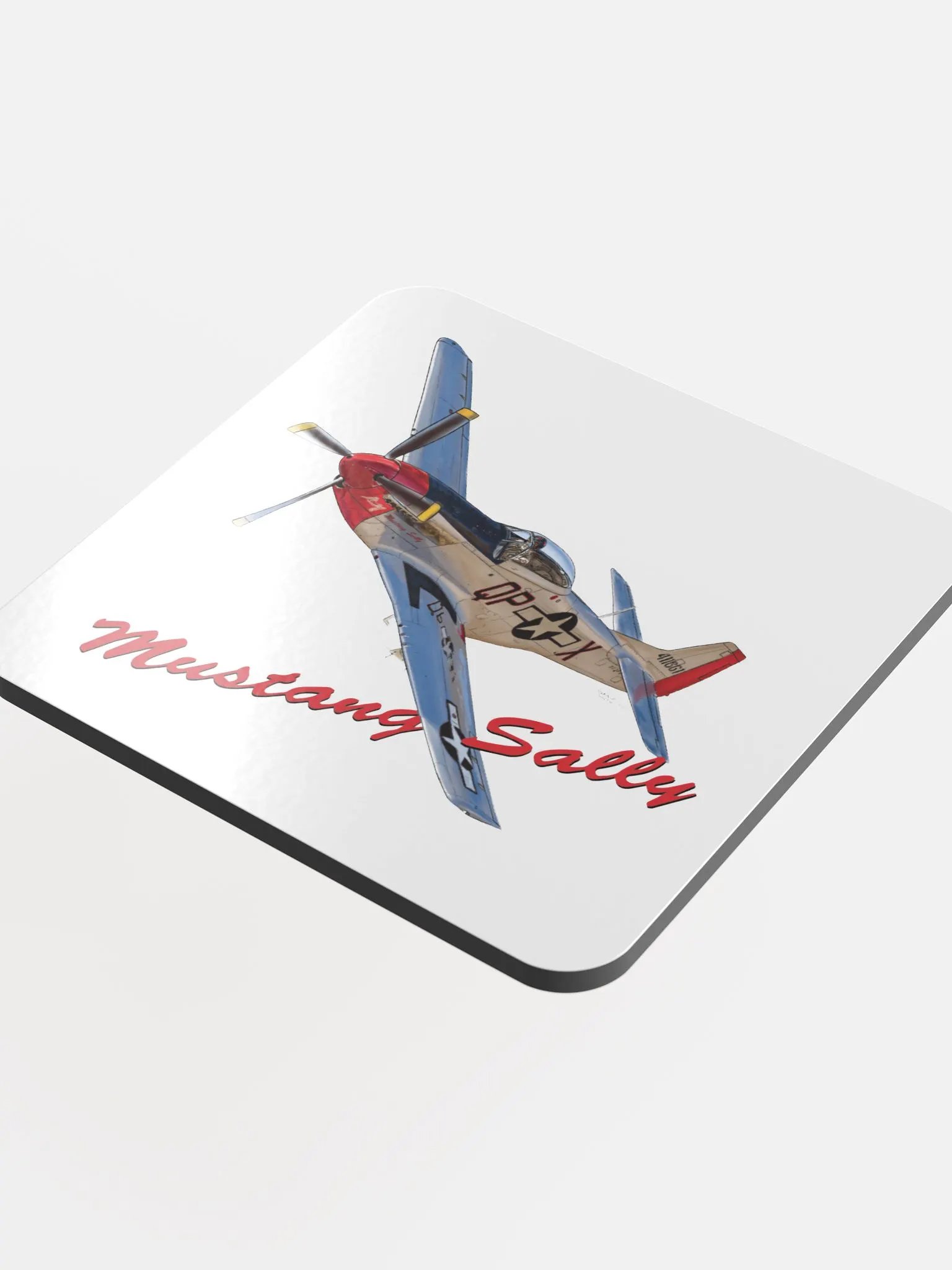 Mustang Sally Skyborne Gloss Cork Coaster product image (4)