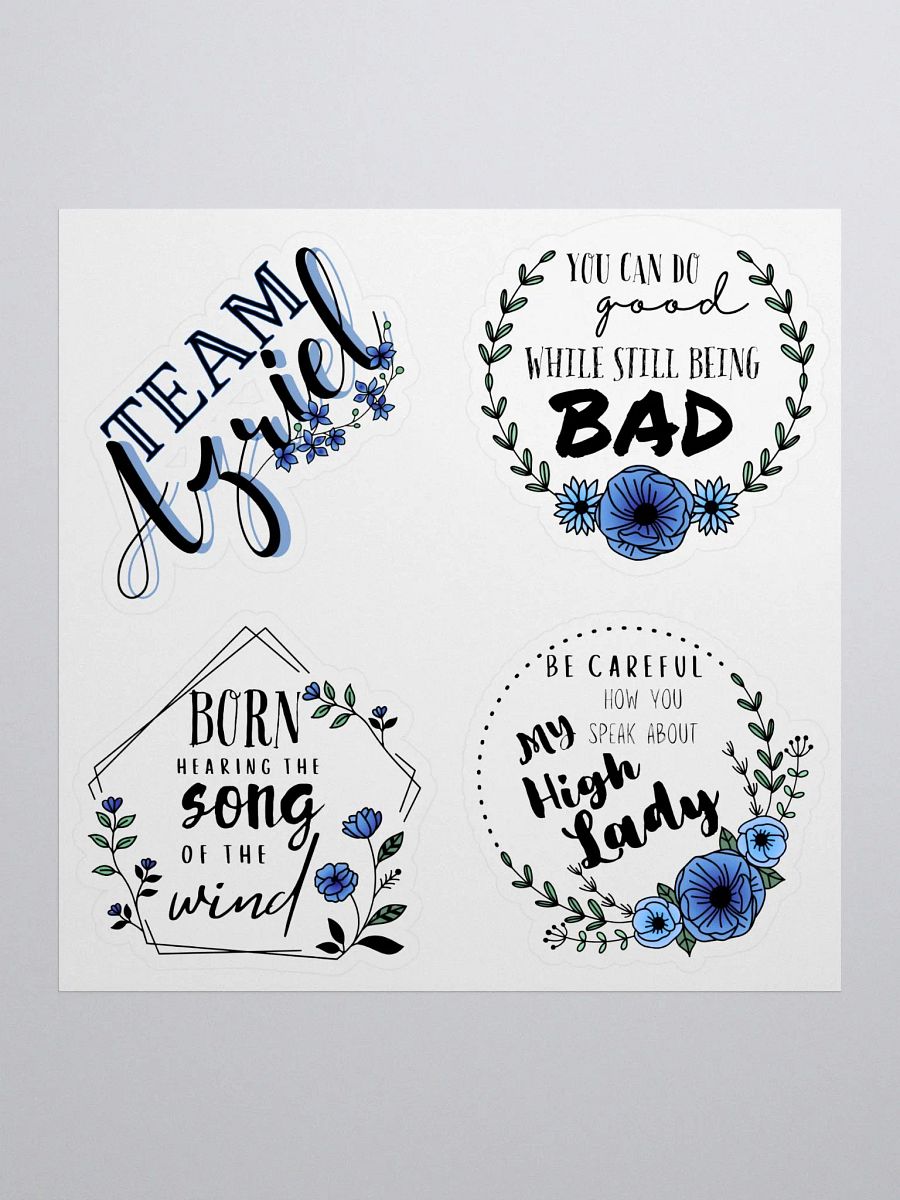 Team Azriel Sticker Bundle product image (1)