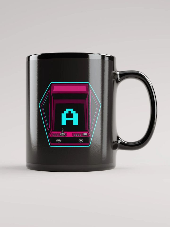 AreKade New Logo Black Glossy Mug product image (1)