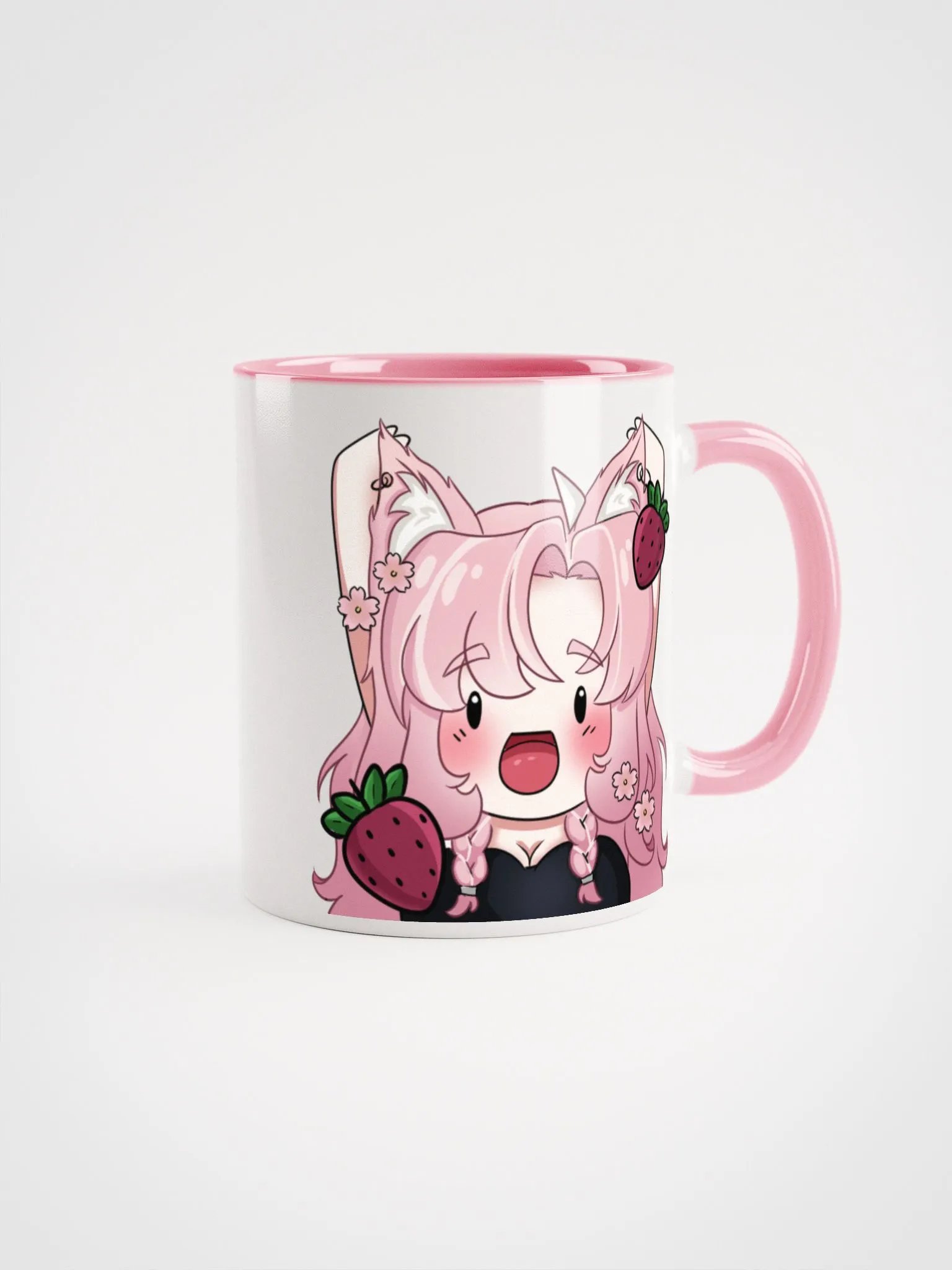 Strawberry milk cup~~ product image (1)