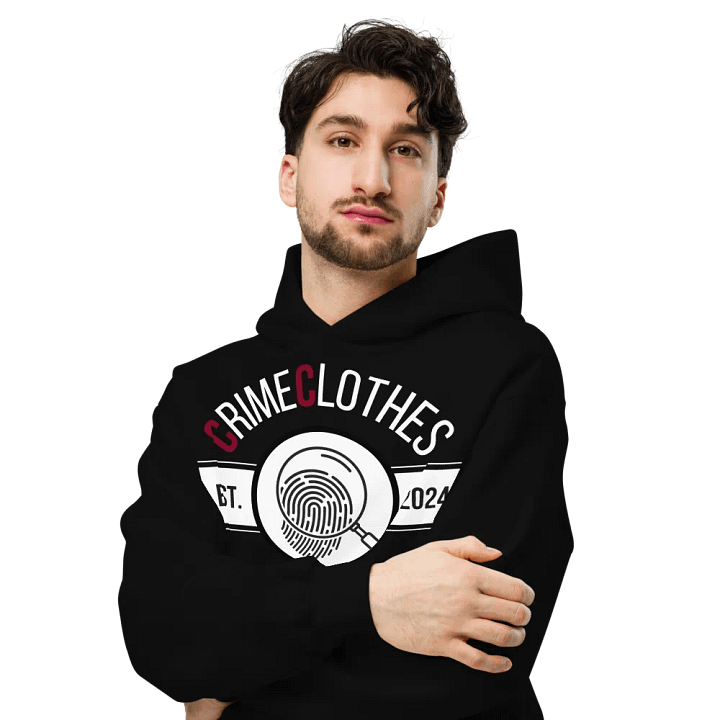CrimeClothes True Crime Junkie Logo Premium Oversized Hoodie product image (2)