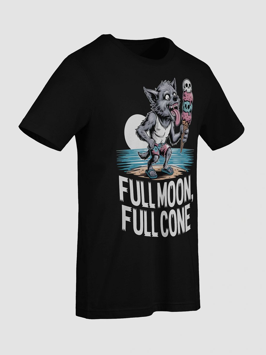 Full Moon Wolf Ice Cream T-Shirt product image (9)