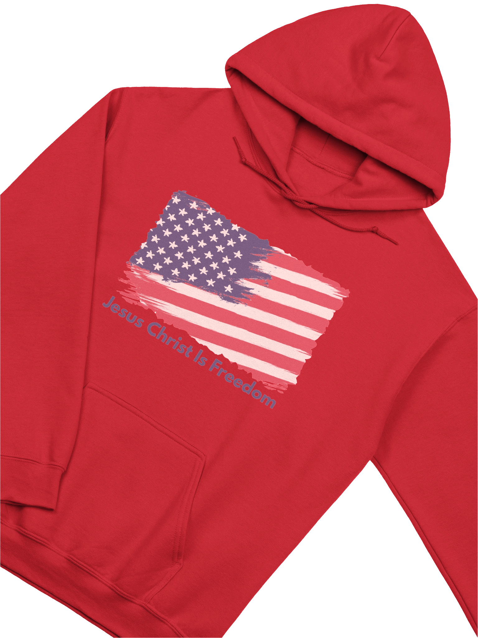 Jesus Christ Is Freedom Christian Patriotic Hoodie product image (14)