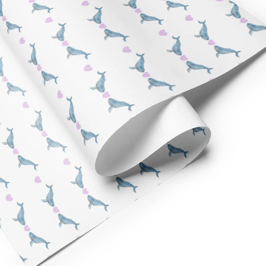 Humpback Whale Wrapping Paper product image (5)