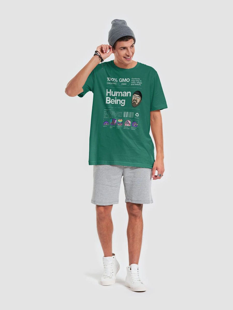 Human Label Supersoft Canvas T-Shirt - Dark product image (4)