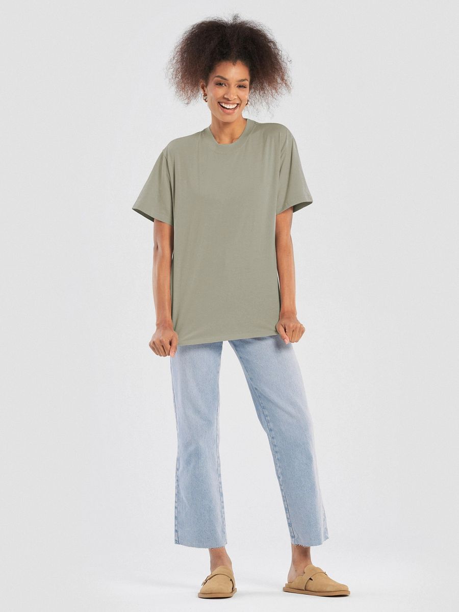 Plain Color Faded Eucalyptus T-Shirt product image (3)