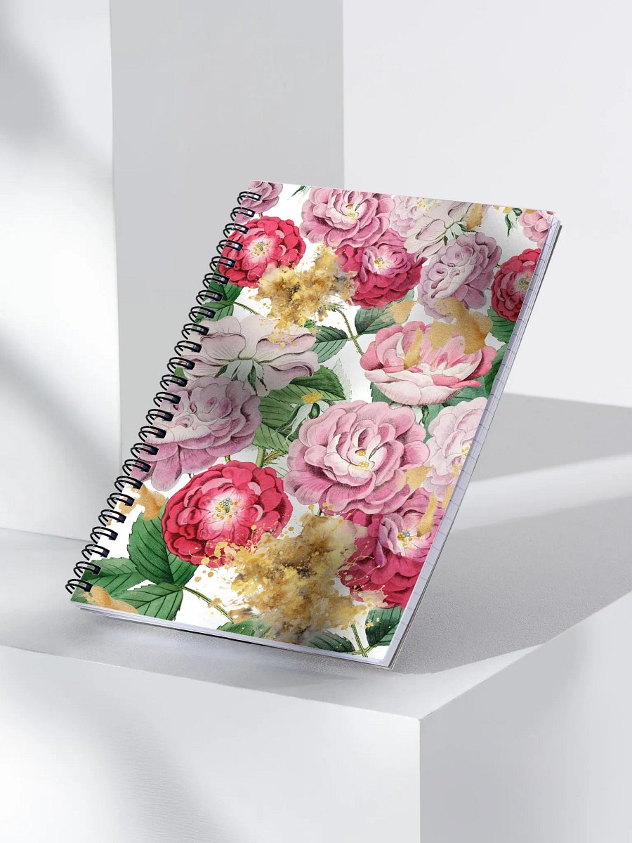 Rose Garden Dreams Spiral Notebook product image (3)