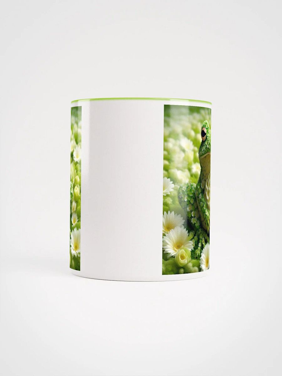 Green Flower Frog Mug product image (5)