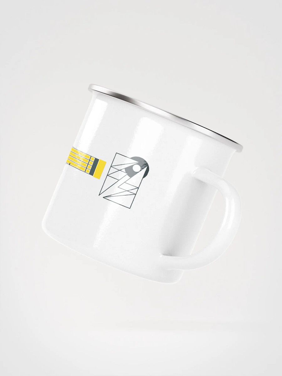 Prelude and Moogue by Frank Fonik (Minimoog), Enamel Mug product image (4)