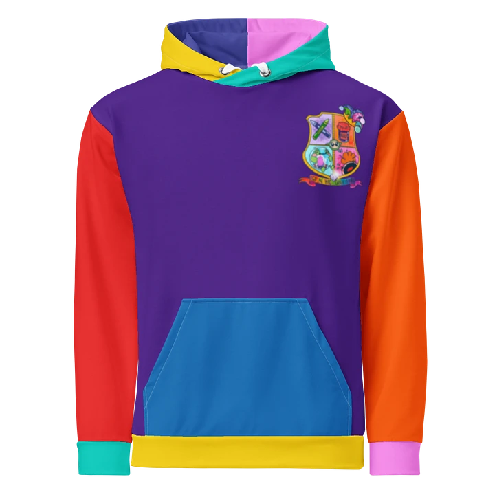 School of Chaos Colourblock Hoodie product image (1)