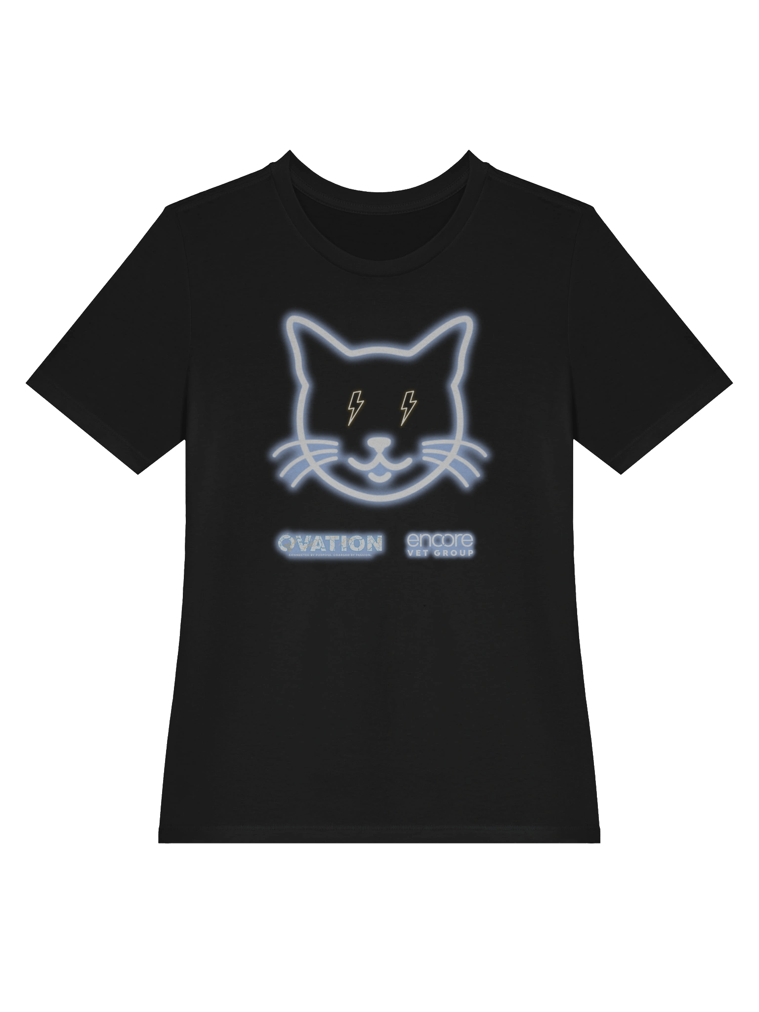 Ovation Electric Cat T-shirt - Women's Relaxed Bella+Canvas product image (5)
