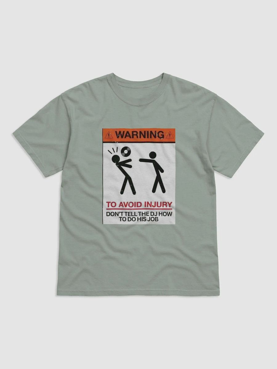DJ's Warning Sign Tee product image (4)