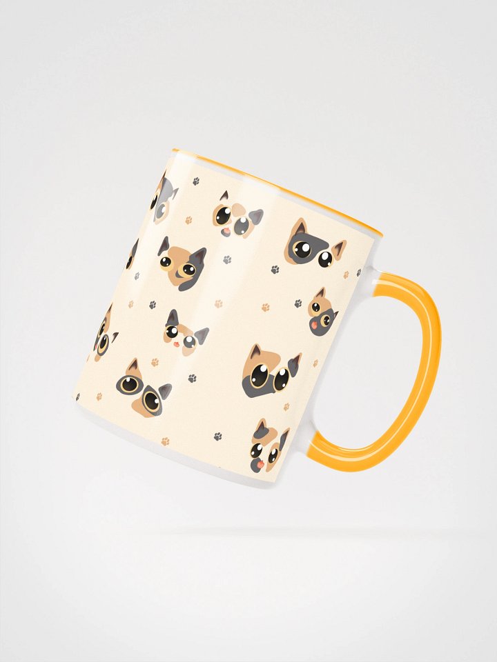 Calico Cat Faces (Yellow Eyes) Mug product image (2)