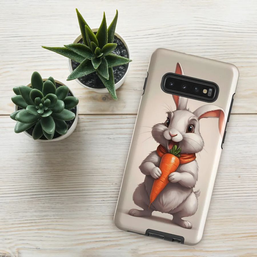 Carrot Loving Bunny Samsung Galaxy Case product image (49)