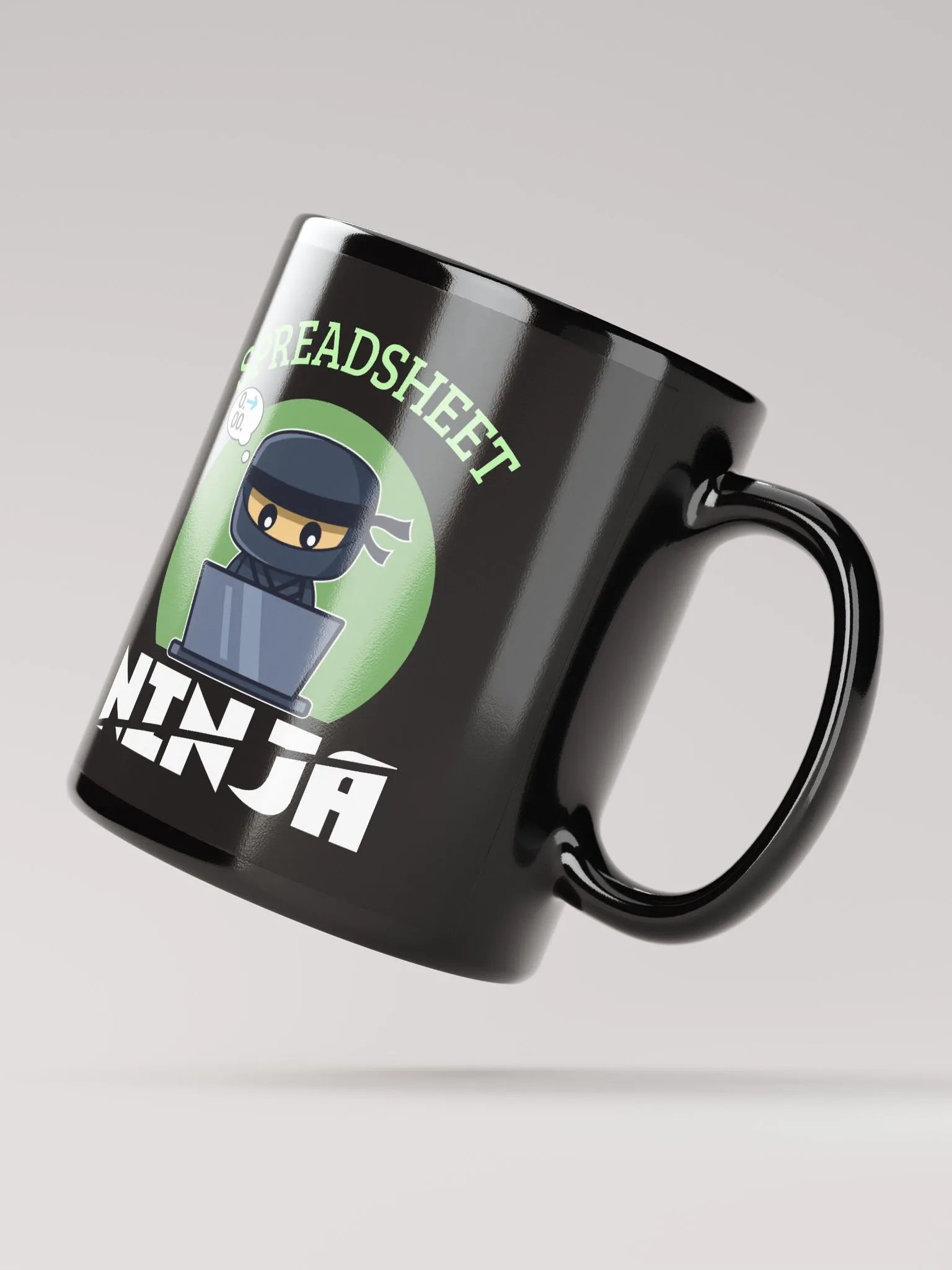 Spreadsheet Ninja Coffee Mug – Funny Accountant Mug – Perfect Gift for Finance Professionals product image (3)