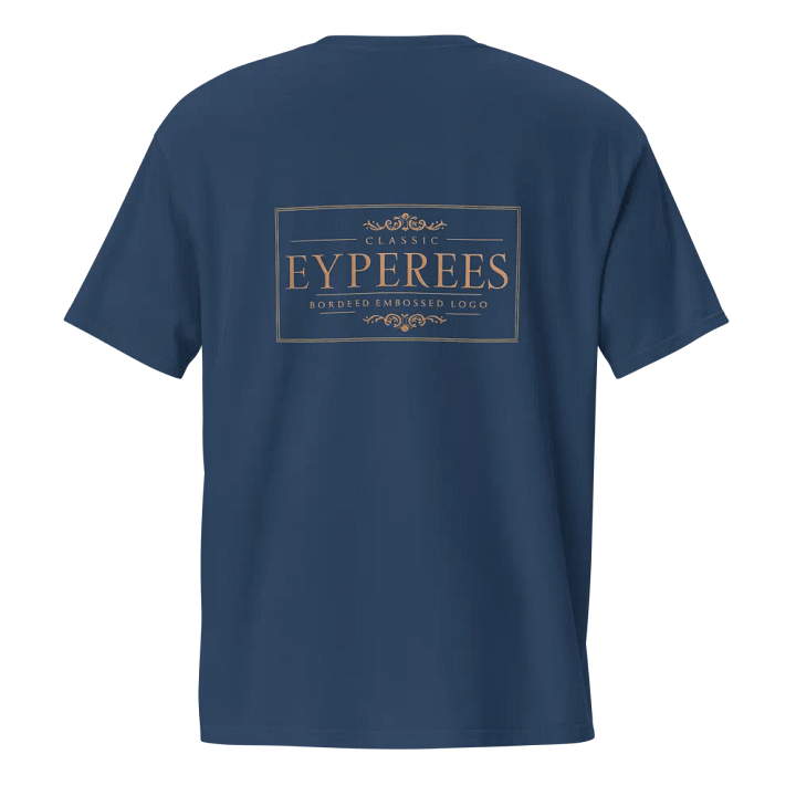 Embossed Elegance Pocket Tee product image (1)