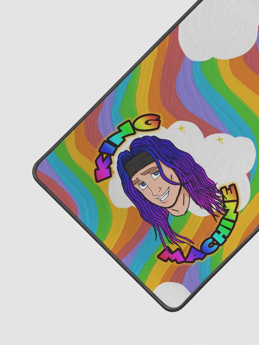 desk mat- i play on pc with a controller mouse pad 12x 18 product image (1)