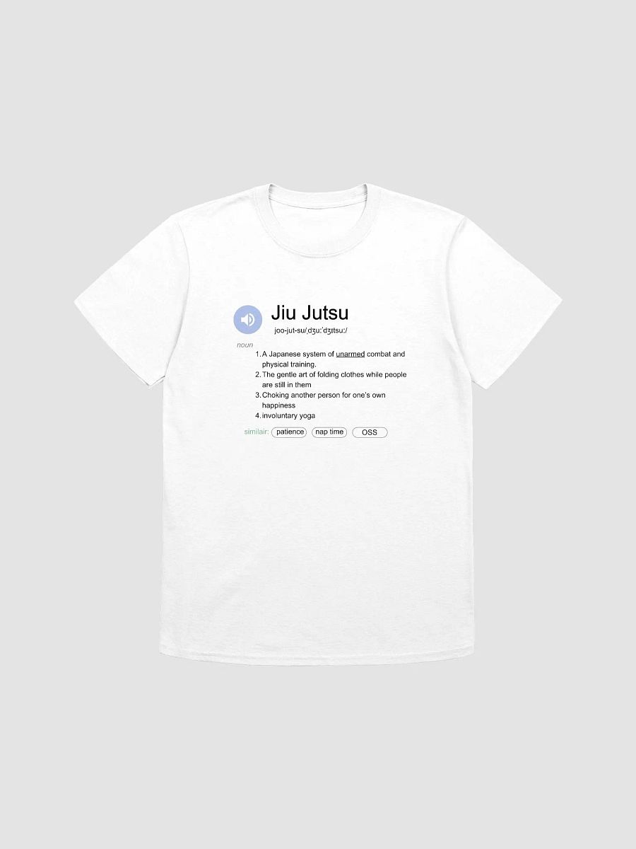 Definition of Jiu Jitsu(White edition) product image (1)