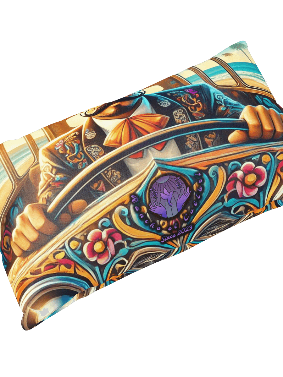 El Autobús De Fiesta Album Cover Print Pillow product image (11)