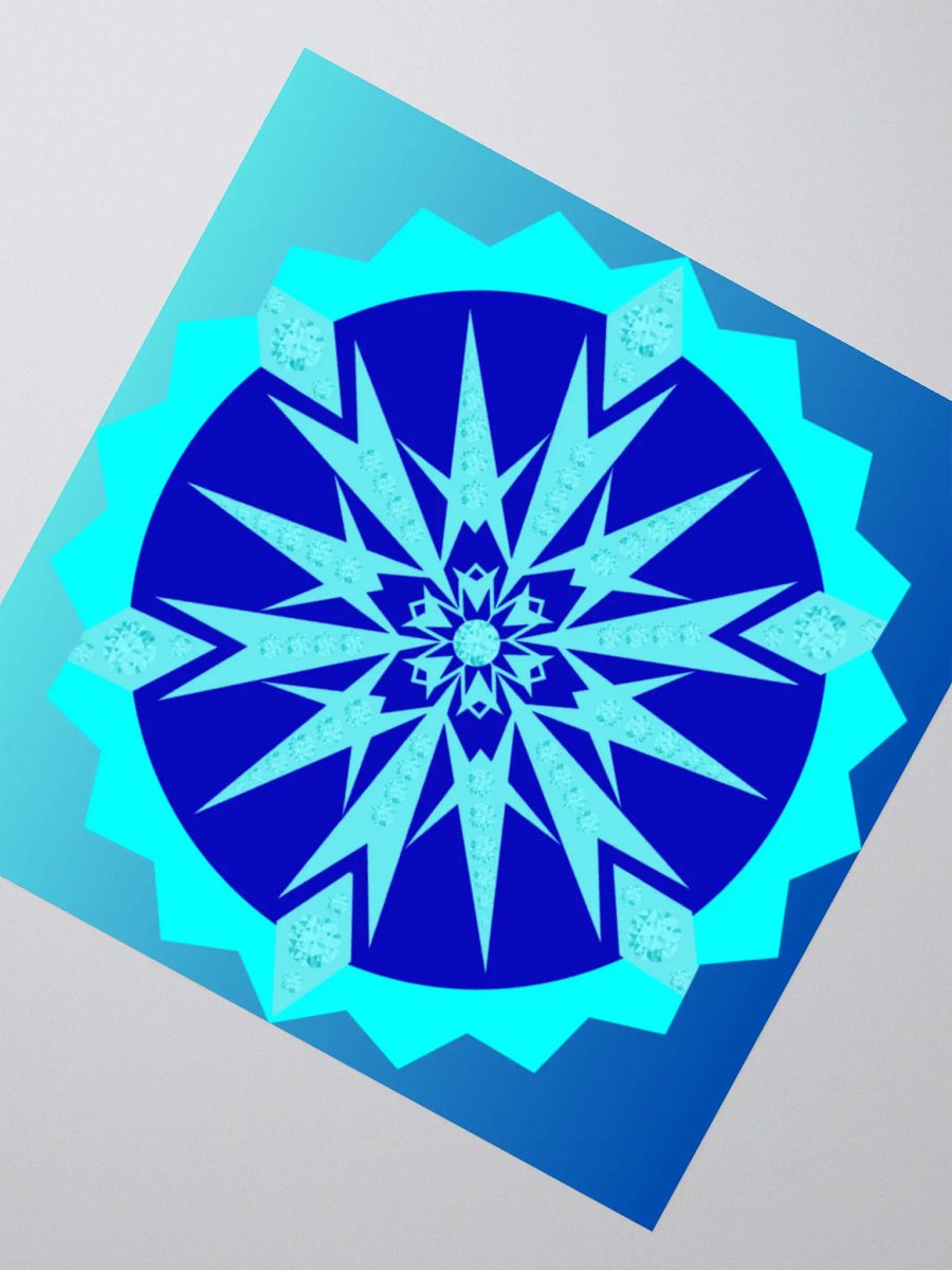 snowflake Kiss Cut Stickers product image (5)