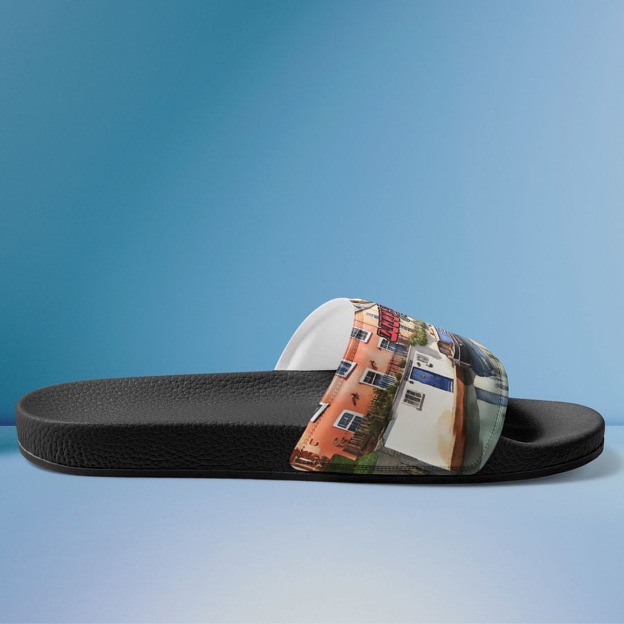 Little Italy - England - All Over Print - Watercolor - Women's Slides product image (9)