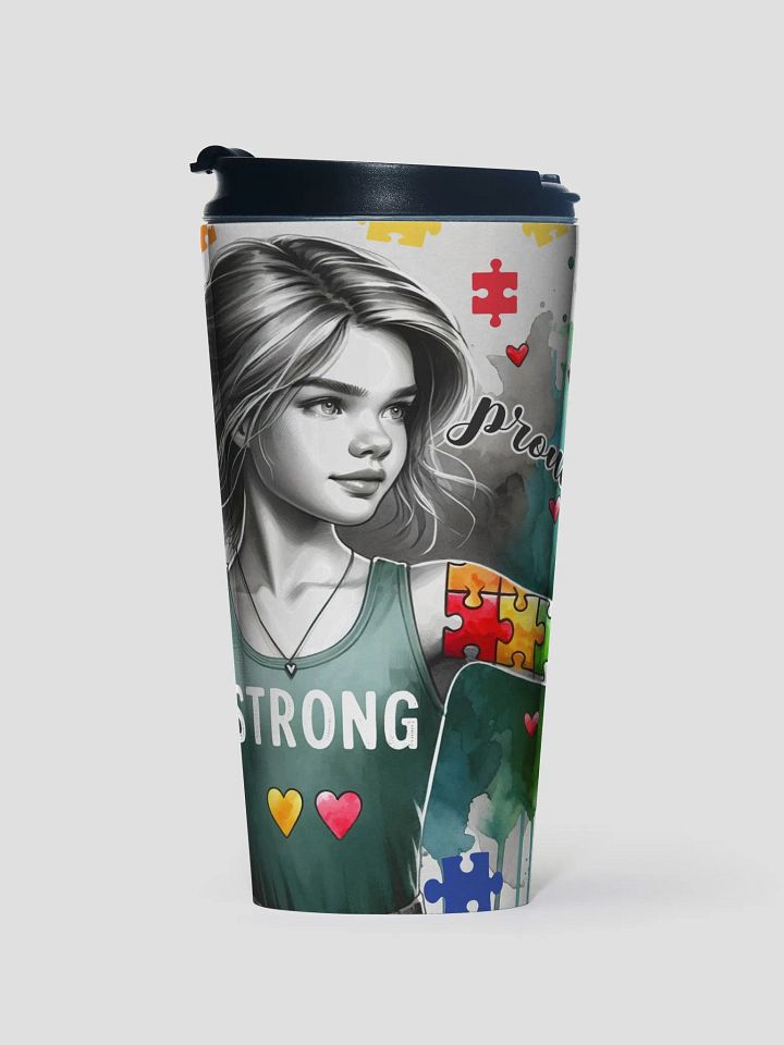 Autism SISTER Strong - Stainless Steel Tumbler product image (1)