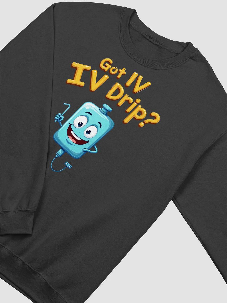 Smiling IV Drip Crewneck Sweatshirt product image (26)