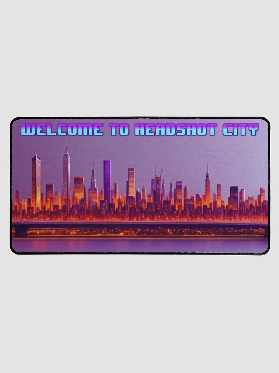 Welcome to Headshot City Deskmat product image (1)