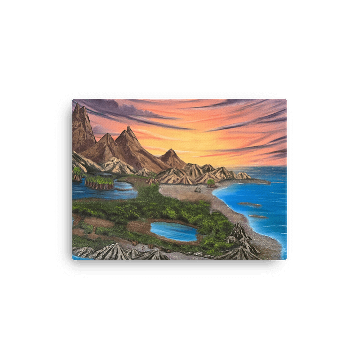 Hyrule Fantasy Canvas Print product image (2)