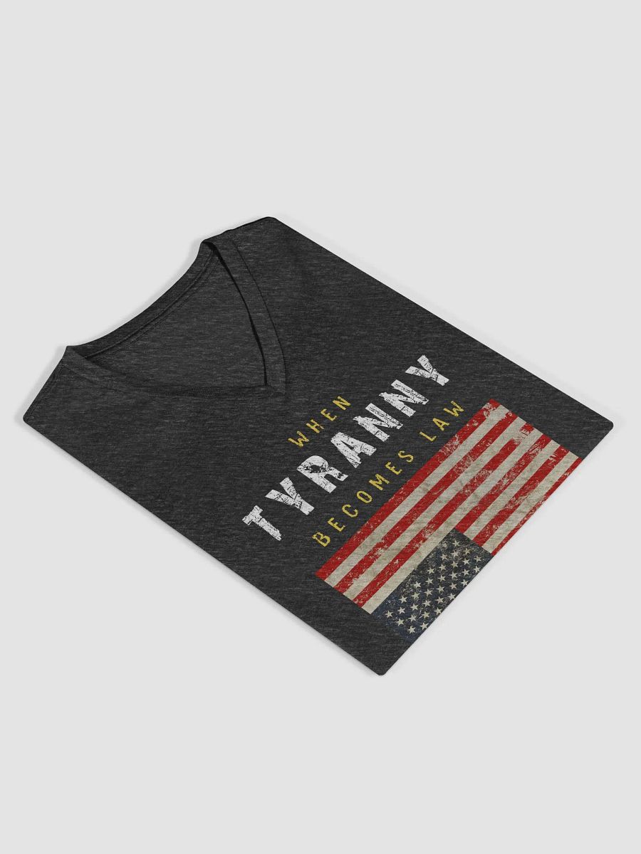 Tyranny / Resistance Women's Relaxed V-Neck T-Shirt - C product image (3)