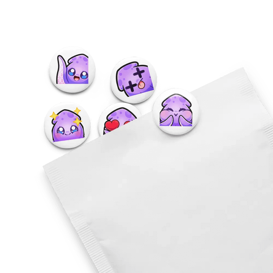 Squid Emote Pin Set [1] product image (4)