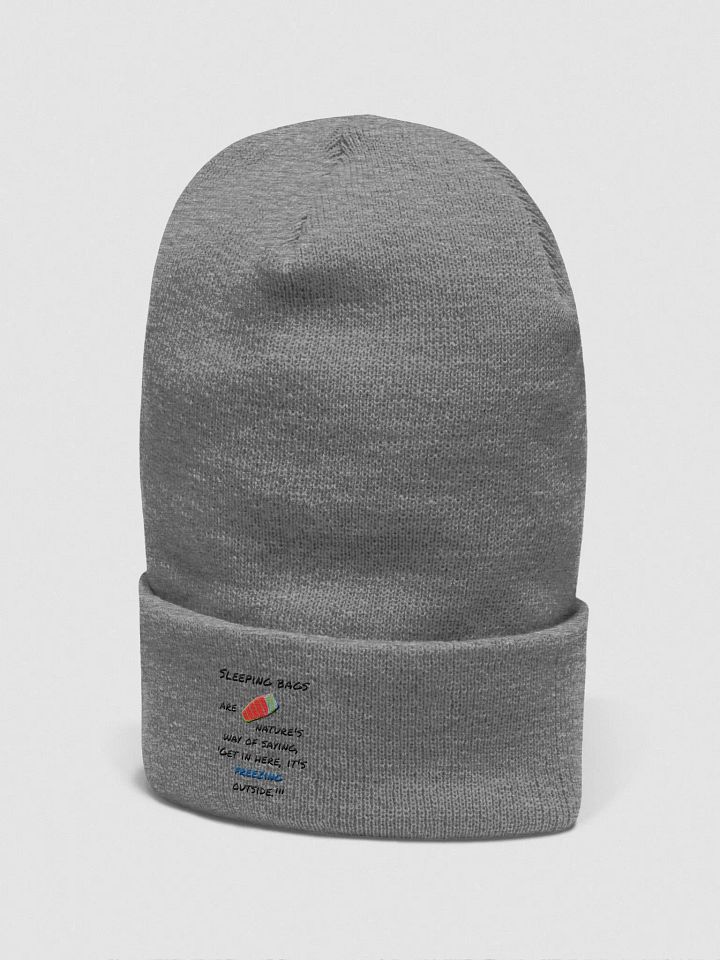 Cozy Embroidered Beanie product image (2)
