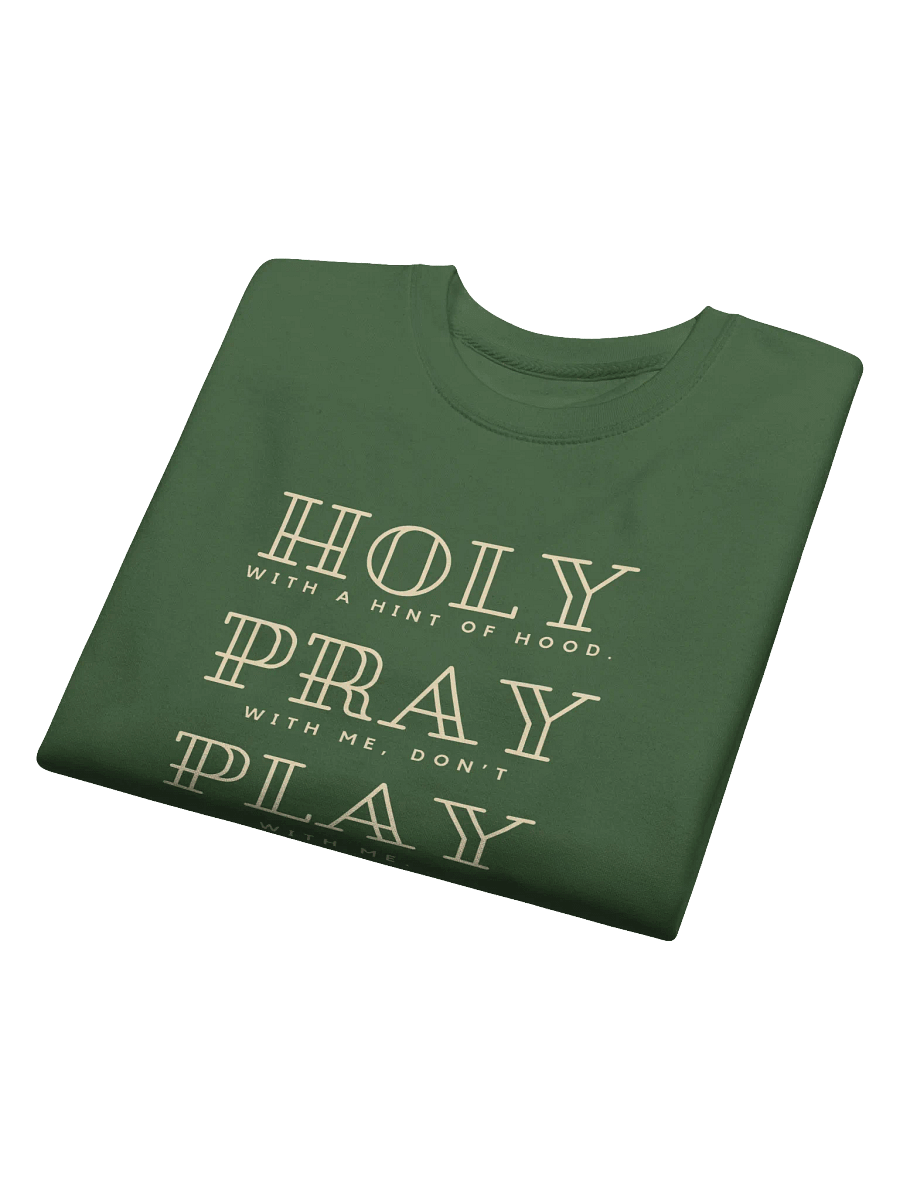 Holy With a Hint of Hood Sweatshirt (Dark Colors) product image (7)
