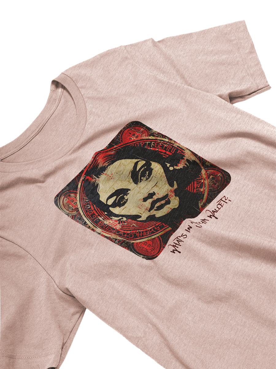 Bitcoin Street Art Portrait T-Shirt product image (4)