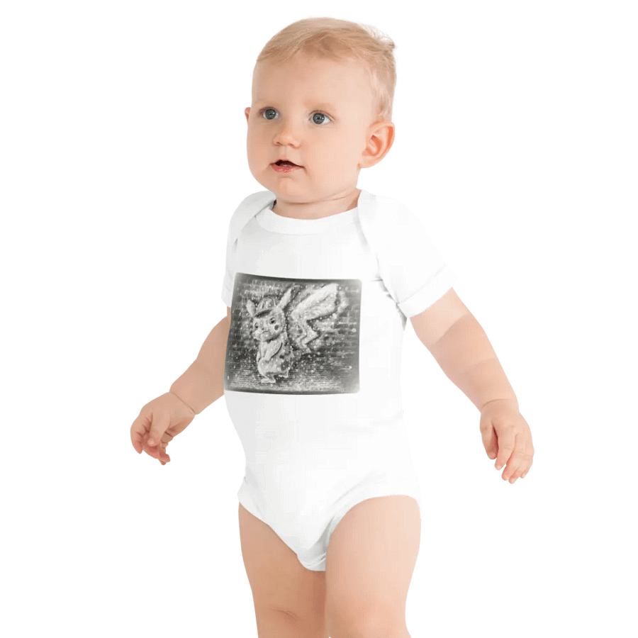 Nashīnasu - Pikachu White Baby Onesie product image (9)