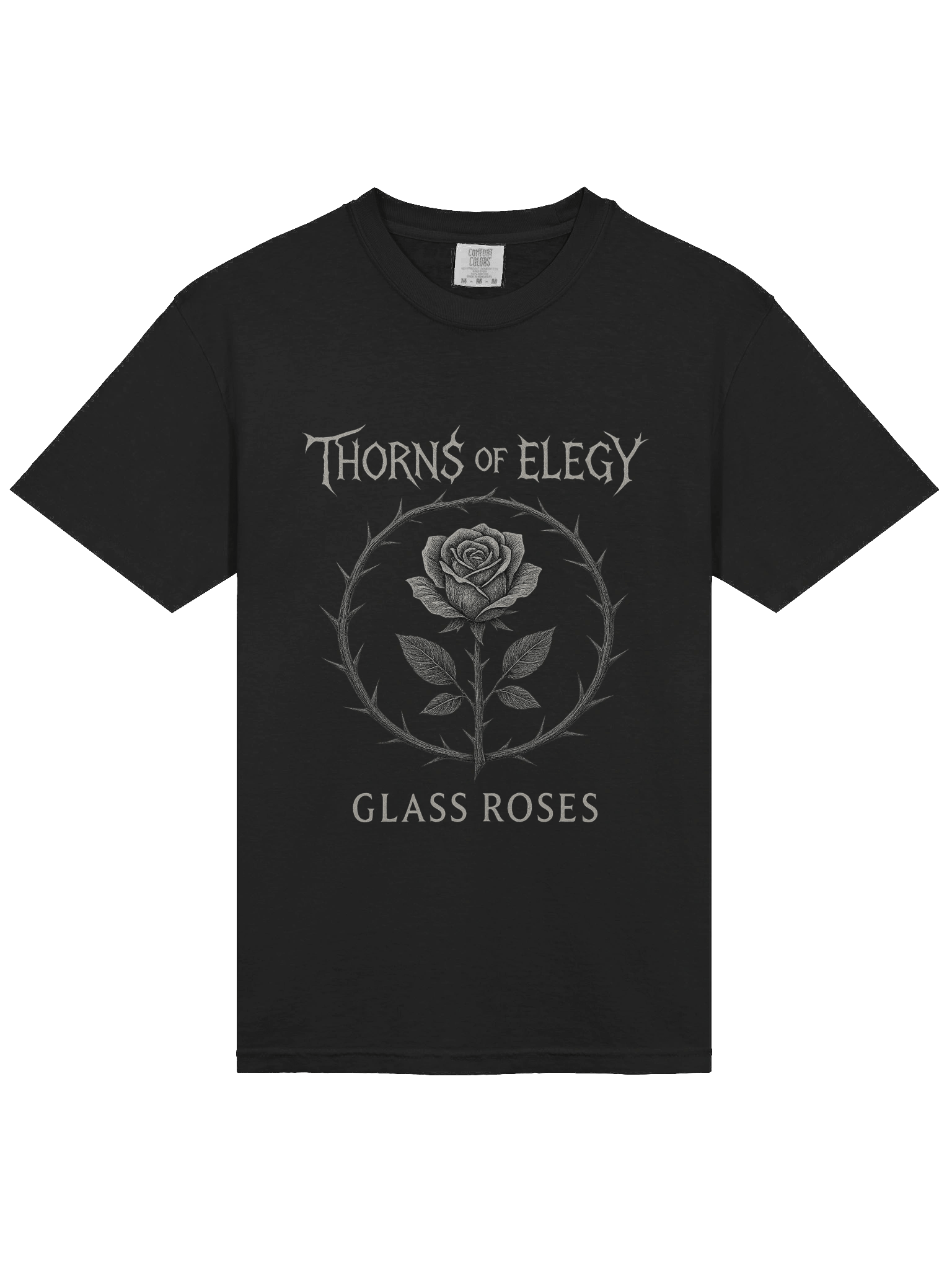 Thorns of Elegy – Glass Roses Tee product image (3)