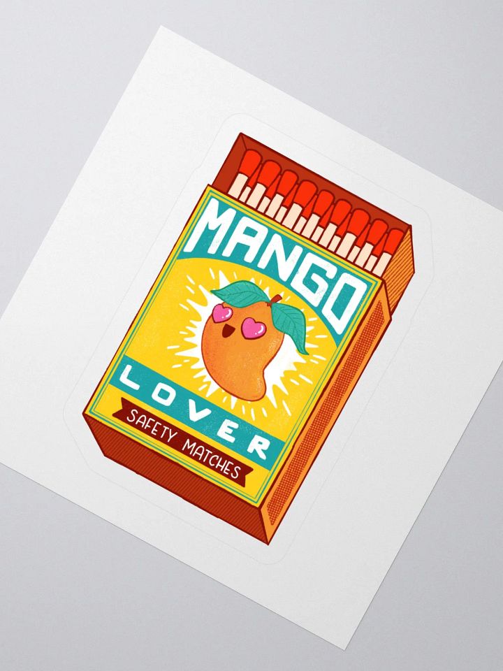 Mango Lover Kiss Cut Stickers product image (2)