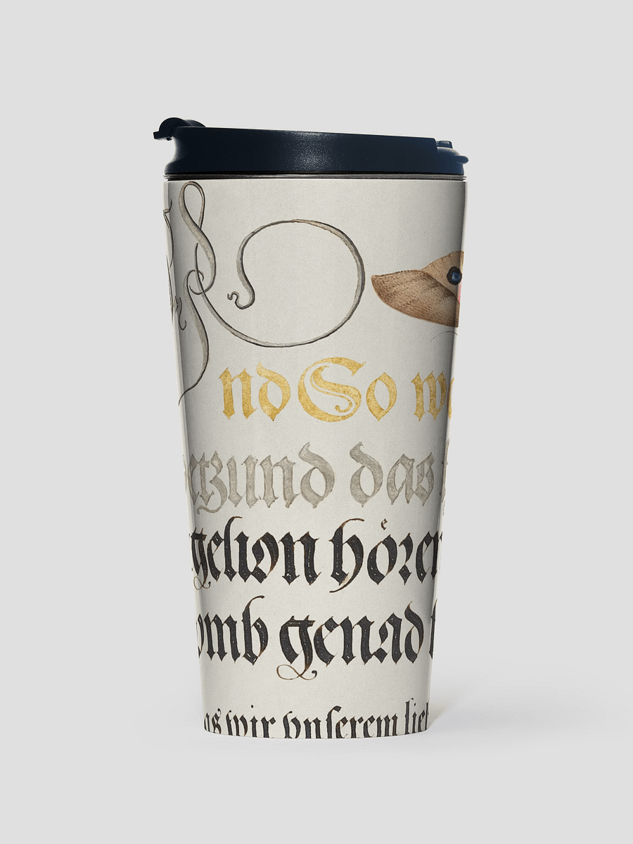 Calligraphic Moth. Stainless Mug product image (1)
