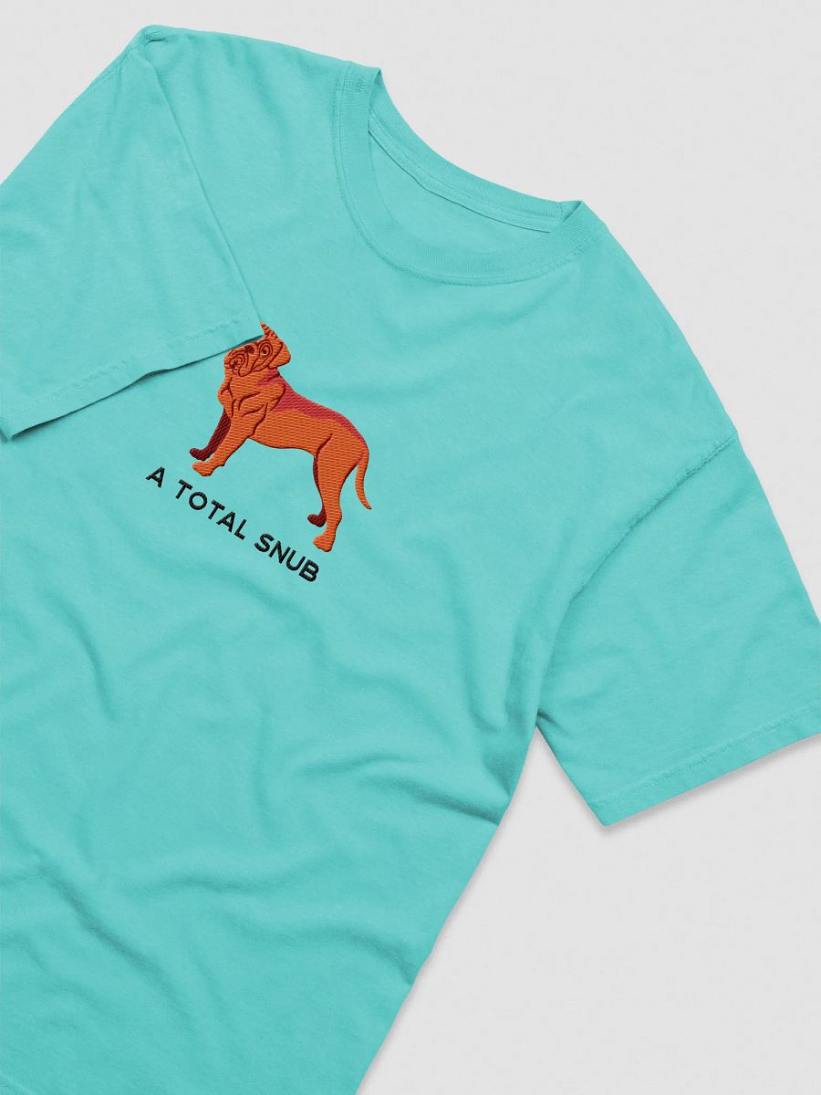 A Total Snub T-Shirt(Embroidered) of a Dogue de Bordeaux(Red) product image (27)