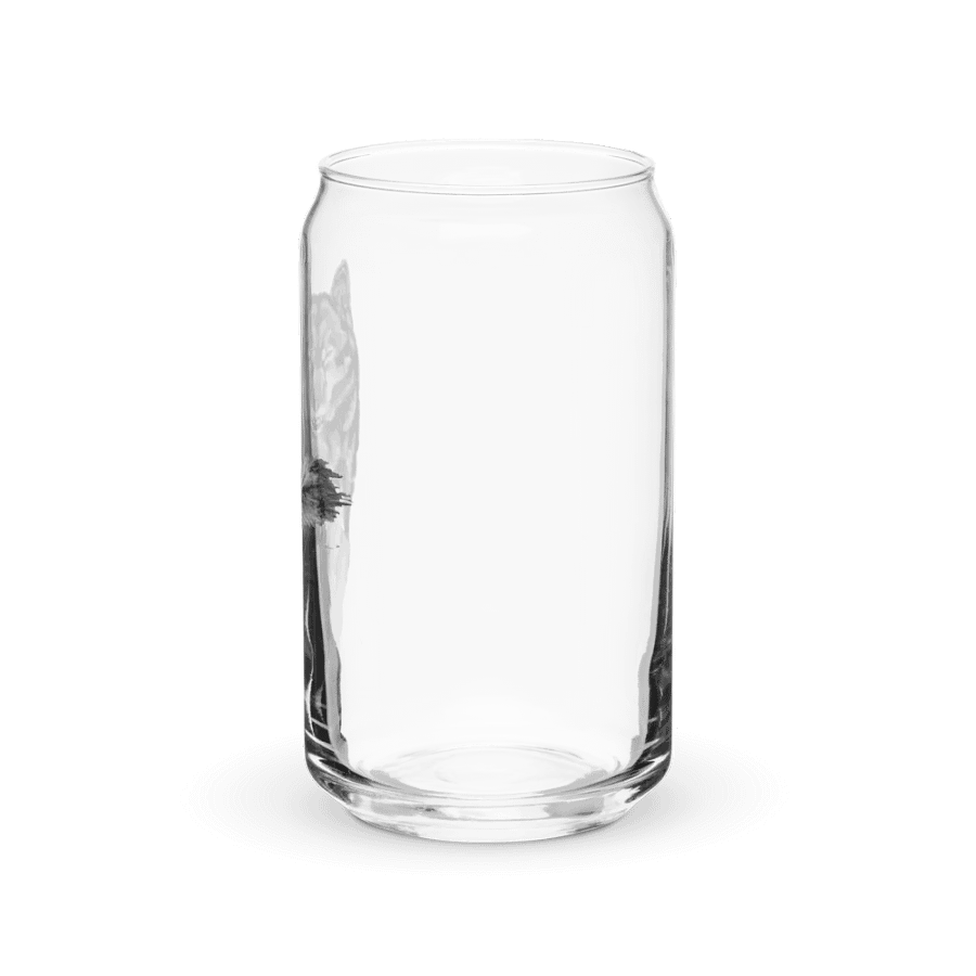 Wolf Drawing Glass Can Cup product image (39)