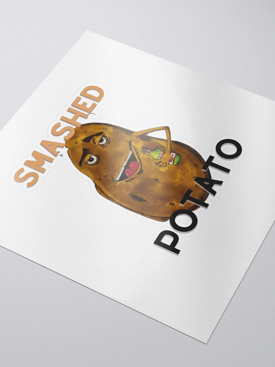 Smashed Potato Sticker, Large product image (3)