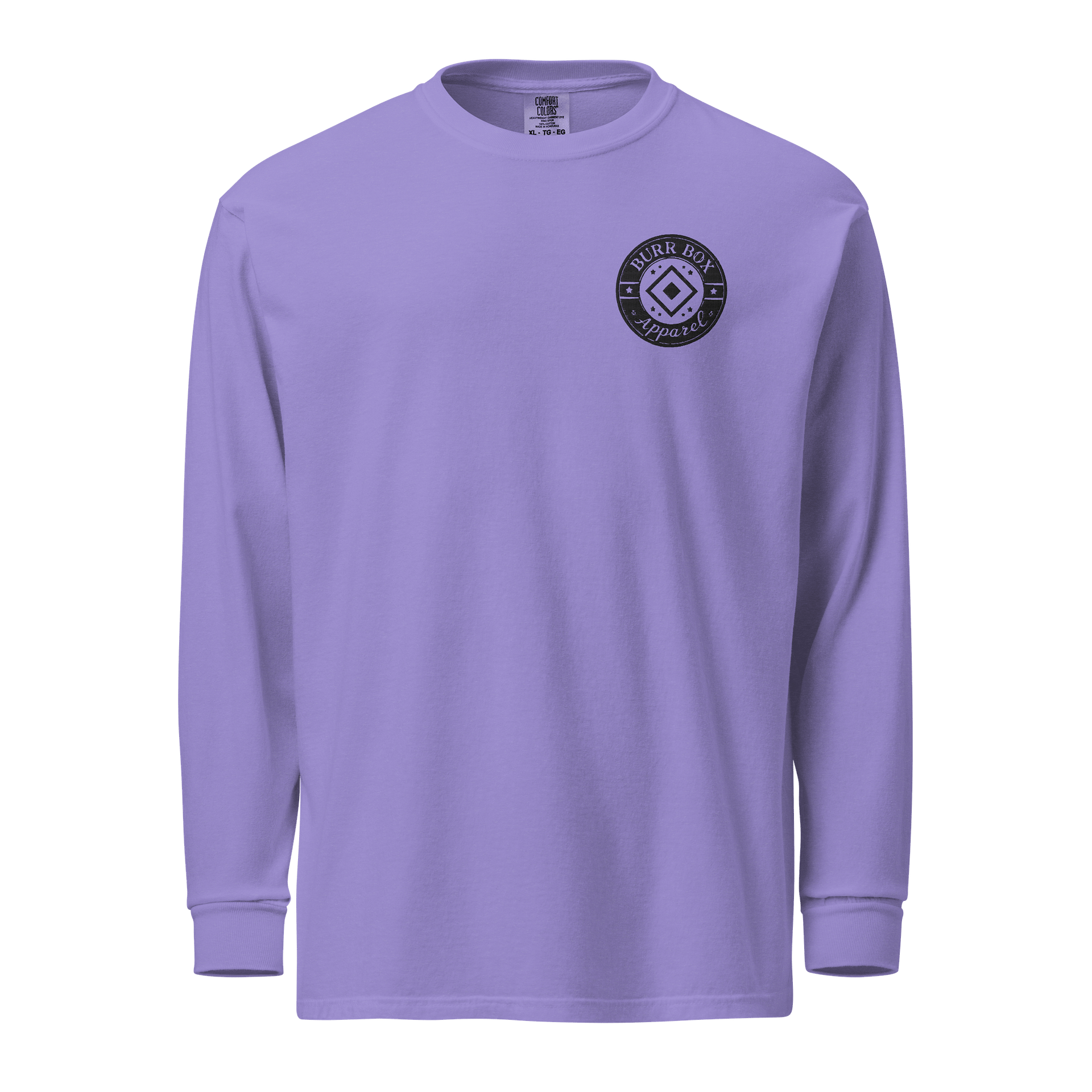 BURR BOX Unisex Garment-Dyed Heavyweight Long Sleeve Shirt product image (17)