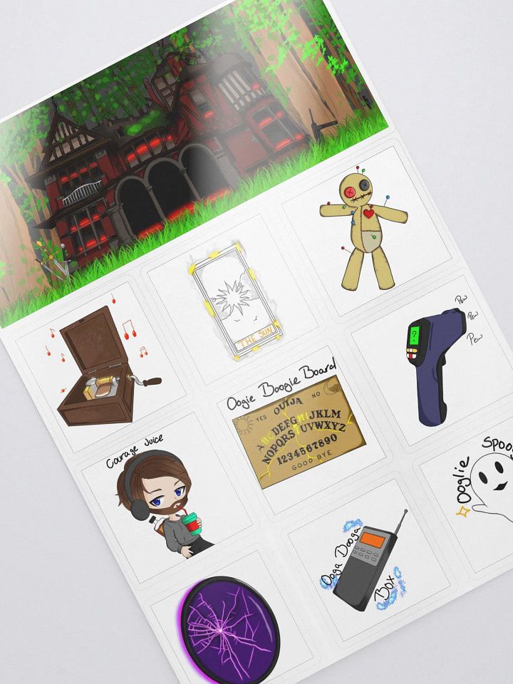 Oogle Spoogle Sticker Sheet product image (2)