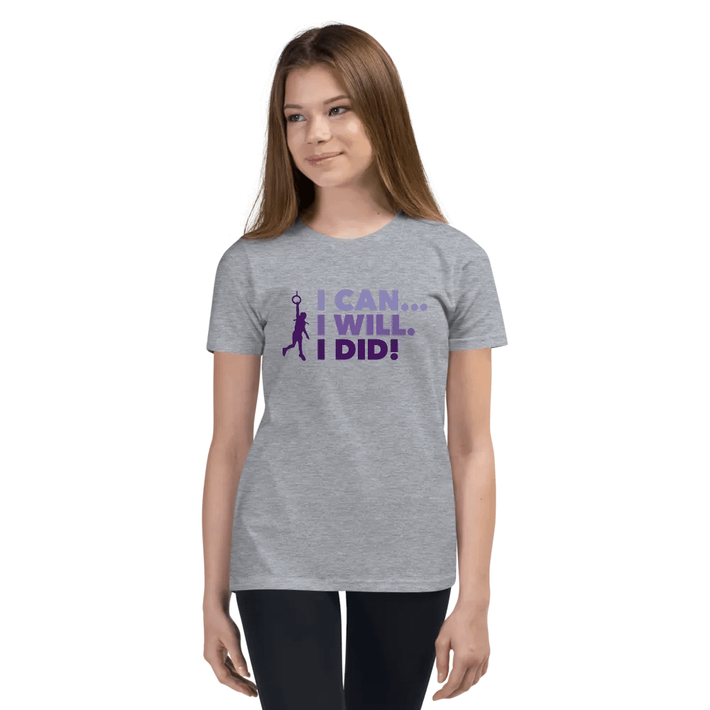 I Can... I Will. I Did! Purple Kids Tee product image (3)
