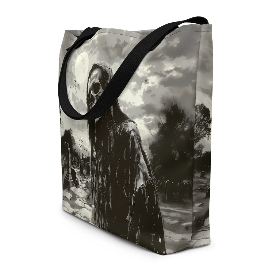 Tote Bag: Skeleton Gothic Dark Spooky Art Halloween Horror Theme product image (4)