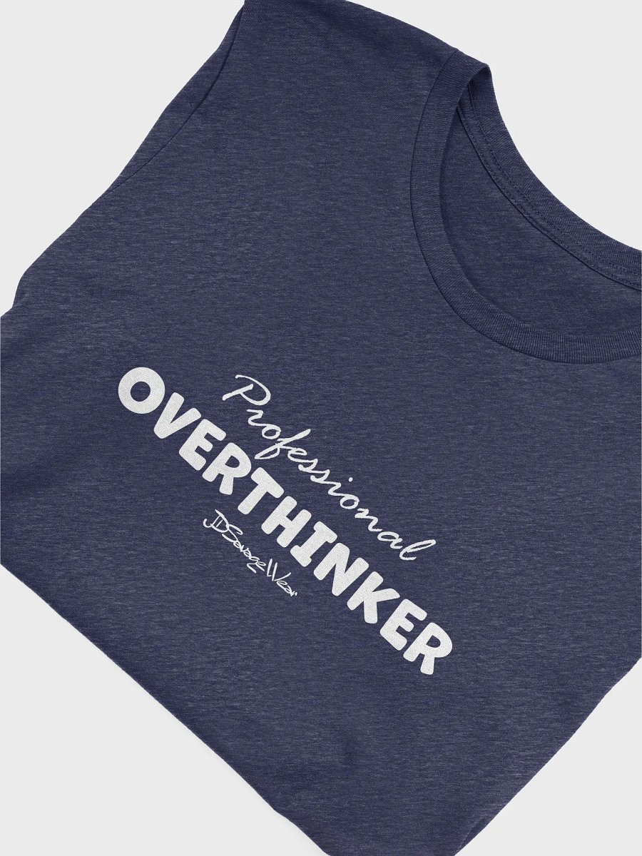 Professional Overthinker Bella Canvas Supersoft T-Shirt product image (3)