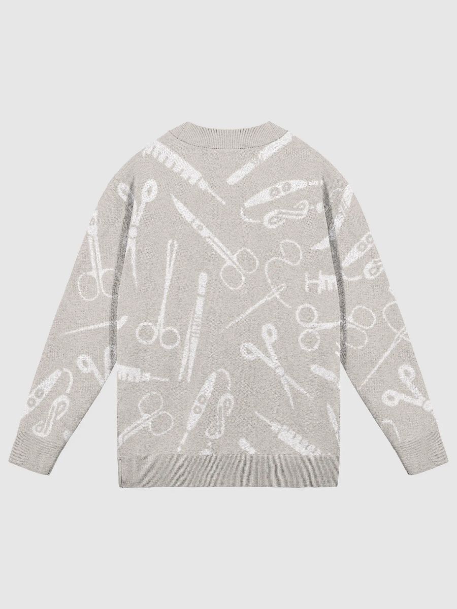 scalpel sweater (beige) product image (2)