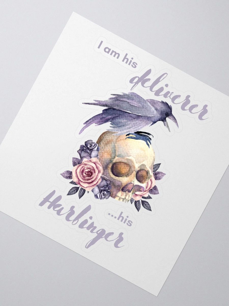 Between the Birches Indie Trilogy Harbinger Sticker product image (2)