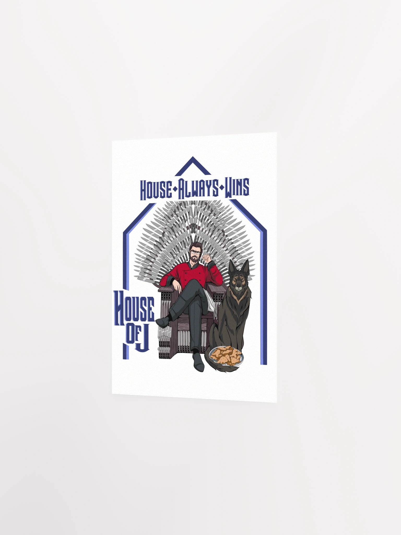 "House Always Wins" Poster (Light) product image (9)