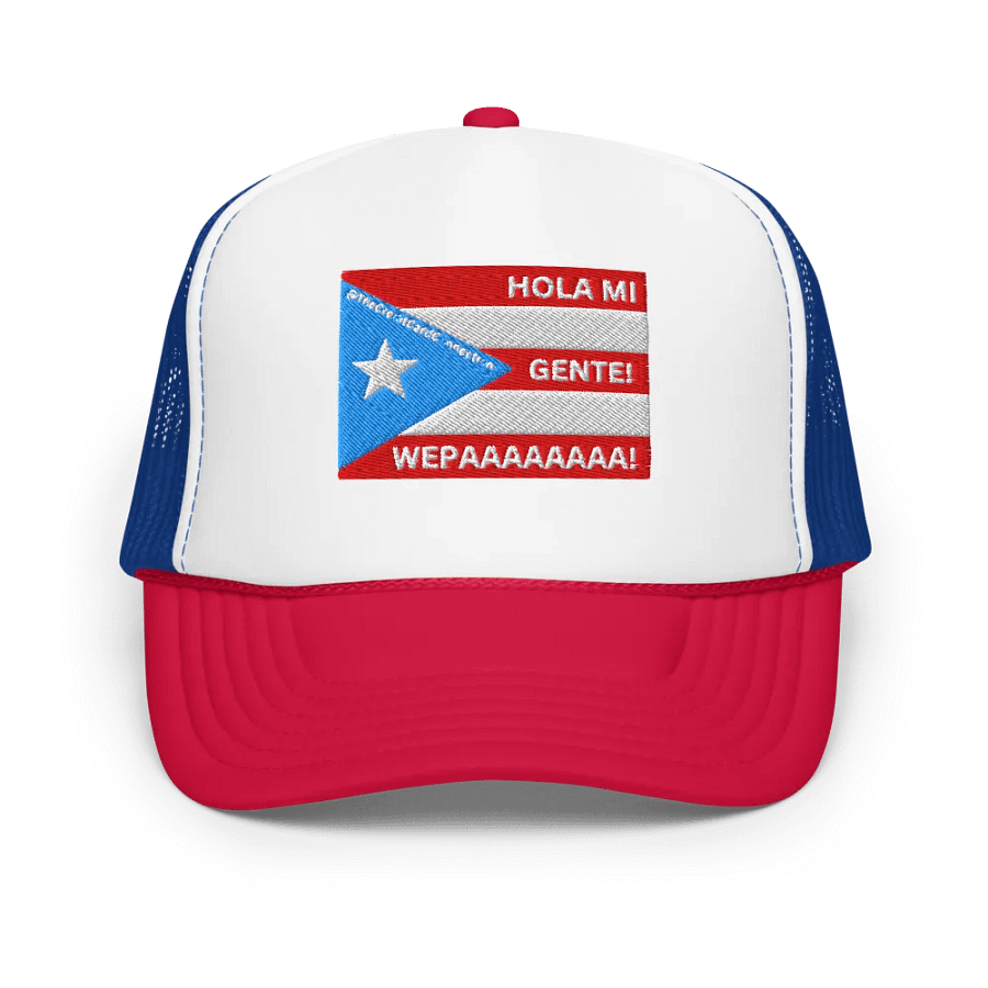 Hola Mi Gente Foam Trucker Hat product image (1)
